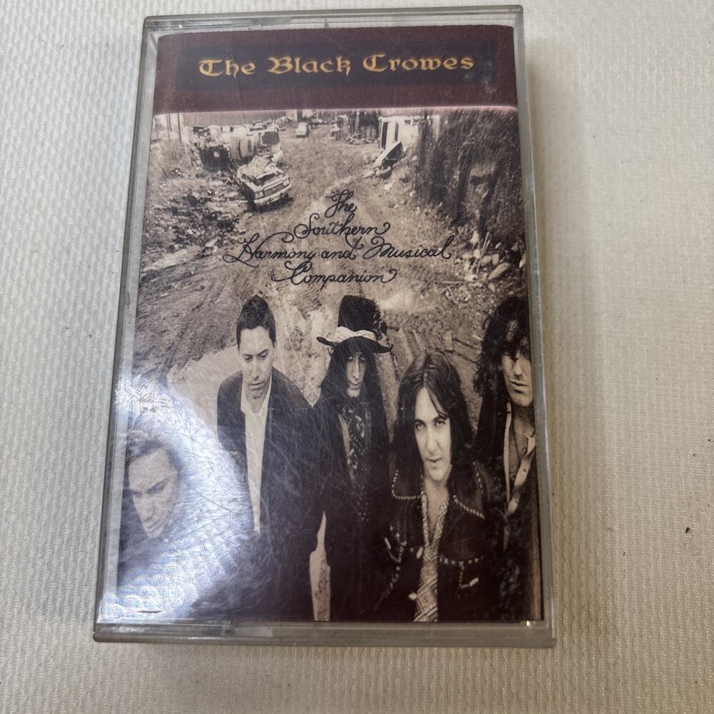 The Black Crowes Southern Harmony Musical Companion Cassette Tape 1992 Rock